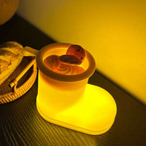 Rainboot shaped night light
